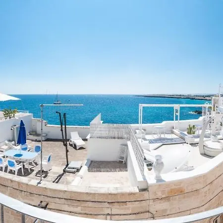 Lägenhet Helloapulia - Sea View Terrace Conchiglia *